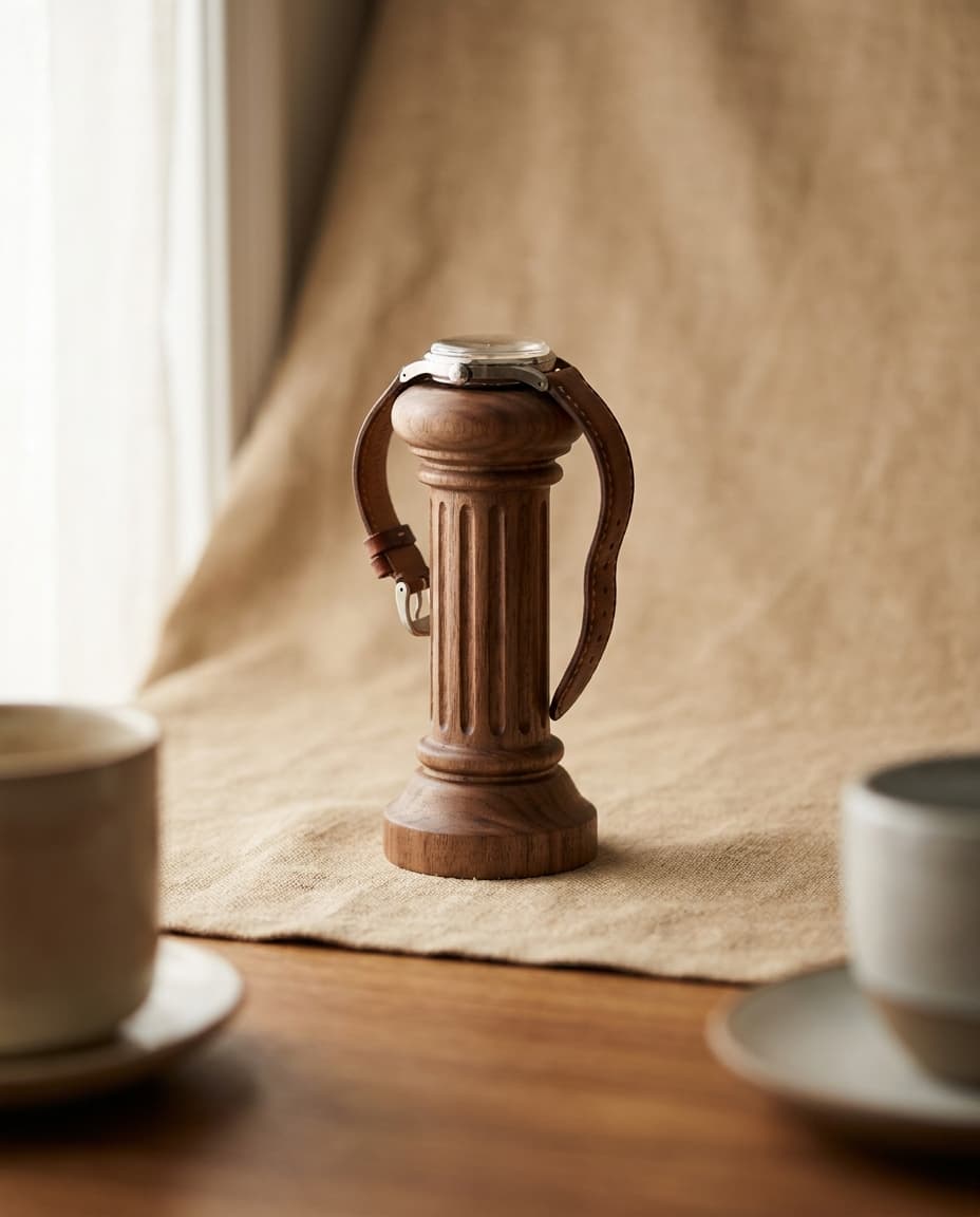 Wood Watch Stand